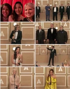 <b> SCENE AND HEARD: BACKSTAGE AT  THE 95TH ANNUAL ACADEMY AWARDS</b>