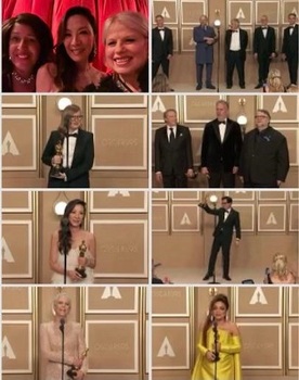 <b> SCENE AND HEARD: BACKSTAGE AT THE 95TH ANNUAL ACADEMY AWARDS</b>