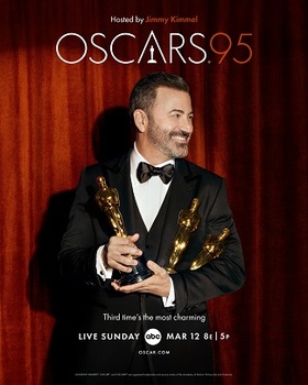 <b>JIMMY KIMMEL TO HOST THE 95TH ANNUAL ACADEMY AWARDS MARCH 12 ON ABC</b>