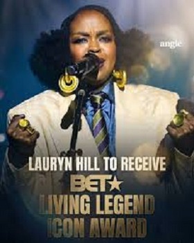 <B>LAURYN HILL TO RECEIVE THE LIVING LEGEND ICON AWARD AT THE \"BET AWARDS\" AIRING JUNE 28 AT 8 P.M.</B>
